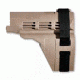 SigTac SB15 Pistol Stabilizing Brace, SIG SAUER, FDE, 1 in." 1.2in. Diameter Buffer Tube 189966