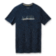 Smartwool Merino Sport 150 Camping With Friends Graphic Tee - Mens, Deep Navy, Extra Large, SW016281092XL