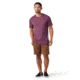 Smartwool Merino Sport 150 Go Far, Feel Good Spokes Short Sleeve Graphic Tee - Mens, Argyle Purple Heather, Large, SW016731J46L