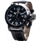 Smith and Wesson Water Resistant EGO Watch w/ Leather Strap, 48mm, Grey SWW-LW6081
