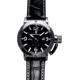 Smith and Wesson Water Resistant EGO Watch w/ Leather Strap, 48mm, Grey SWW-LW6081