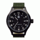 Smith&amp;Bradley Ltd. Springfield Field Watch w/ Black PVD, Green Strap, 44MM, NSN n SPRINGFIELD PVD GRN
