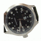 Smith&amp;Bradley Ltd. Springfield Field Watch w/ Stainless Silver/ Black Dial, Green Strap, 44MM, NSN n, SPRINGFIELD STAINLESS GRN