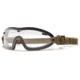 Smith Optics Elite Boogie Sport Asian Fit Goggle, Tan 499 Strap, Clear BSPT499CL13A