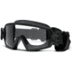 Smith Elite Outside the Wire Eyeshield - Black frames, Clear lenses