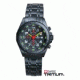 Smith &amp; Wesson Men's Ambassador Tritium H3 Basic Round Black Face - Black SS Watch SWW-77-BSS SWW-77-BSS