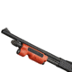 Streamlight TL Racker LED Weapon Light, CR123A, White, 1000 Lumens, Orange, 69610