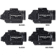 Streamlight TLR-8 G Sub For Glock 43X/48 MOS LED Weapon Light w/ Green Laser, CR123A Lithium, White, 500 Lumens, Black, 69431