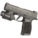 Streamlight TLR-8 Sub For SIG P365/XL LED Weapon Light w/ Red Laser, CR123A Lithium, White, 500 Lumens, Black, 69417