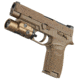 Streamlight TLR-VIR II Weapon Flashlight and IR Laser , CR123A, White, 300 Lumens, Coyote, 69191