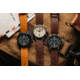Szanto Pilot Watches, Ivory Dial, Brown Strap, A. Gold, One Size, SZ 4553