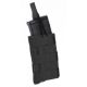Tac Shield Single Speed Load Rifle Molle Pouch, Black T3506BK