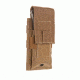 Tac Shield Single Universal Rifle Molle Pouch, Coyote T3501CY