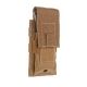 Tac Shield Single Universal Rifle Molle Pouch, Coyote T3501CY