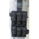 Tacprogear Drop Leg Munitions Pouch with Dual Snap and Velcro System, Black H-DLMP1