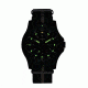 Traser Sand, Textile- Sand/Black Strap, Black/Sand, 45mm, 100232