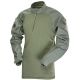 Tru-Spec 1/4 Zip Tactical Response Combat Shirt - Men's, 50/50 Nylon/Cotton Rip-Stop, Olive Drab/Olive Drab, 3XL, Regular, 2547008