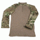 LENGTH=112-#####-Tru-Spec 1/4 Zip Tactical Response Combat Shirt 50/50 Nylon/Cotton Rip-Stop, MultiCam/Coyote, Large Long 2541025