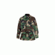 TRU-SPEC Nylon-Cotton Ripstop BDU Jacket, Small, Short, Woodland Camo, 1270043