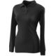 Tru-Spec Polo Shirt, 24-7 Ladies Performance Black 100% Poly Long Sleeve, M 4420004