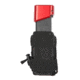 TUFF Products Clip On Bungee Pistol Magnet Magazine Pouch with Magnetic Retention, Black 8225-M-BK-12