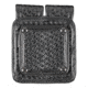 TUFF Products Double Magazine Pouch  Fits Extended Mags Size 2  Black Basketweave, Extended GLOCK Double Stack Magazines 7502-BWH-2E