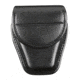 TUFF Products Single Handcuff Case w/ Hidden Snap, Black Plain, Smith&amp;Wesson To ASP 7710-BPH-1