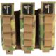 United States Tactical Mag Shotgun Pouch, Triple, MultiCam, UST-MOL03504