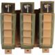 United States Tactical Mag Shotgun Pouch, Triple, Olive Drab, UST-MOL03503