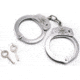 UZI Handcuffs with SS Construction, SS Construction, Double Lock, Includes Two Keys, UZI-HC-NIJ