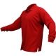 Vertx Men's Coldblack Long Sleeve Polo Shirt, Red, Size Small VTX4020RDP-SMALL