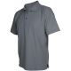 Vertx Mens S/S coldblackR Polo W Pencil Pocket, Grey, LARGE VTX4000GYP-LARGE