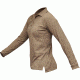 Vertx Women's Coldback Long Sleeve Polo Shirt, Tan, Size Extra Small VTX4030TNP-XSMALL