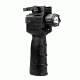 VISM Vertical Grip w/ Green Laser and LED Flashlight, Black VAQVGFLG