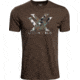 Vortex Camo Logo Short Sleeve T-Shirt - Mens, Brown Heather, Medium, 120-15-BRHM