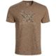 Vortex Camo Logo Short Sleeve T-Shirts - Mens, Coyote Heather, XL, 120-15-CHEXL