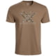 Vortex Camo Logo Short Sleeve T-Shirts - Men's, Coyote Heather, 2XL, 120-15-CHE2X