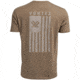 Vortex Salute Short Sleeve T-Shirts - Mens, Coyote Heather, M, 121-14-CHEM