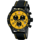 Wenger AeroGraph Chronograph Mens Yellow Dial w/ Black Strap 77002