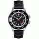 Wenger Commando Traveler Watches - Men's Black Stainless Steel Water Resistant Watch