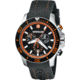 Wenger Sea Force Chrono Black &amp; Orange Dial, Black Silicone Strap 0643.104