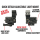 Wicked Hunting Lights A67iR 3-LED-In-1 Night Hunting Light Kit, 850nm Infrared, 940nm Infrared, Red, W2056