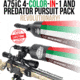 Wicked Hunting Lights A75iC 4-Color-In-1 Predator Pursuit Pack, Green, Red, White, 850nm Infrared, W2084