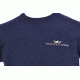 Wilson Combat T-Shirt with Logo, Navy Blue, Large 497L
