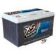 XS Power D6500 AGM Deep Cycle 12 Volt Battery - 3,900A, 1070CA, 75Ah, 3000W / 4000W, White D6500