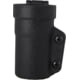 Zero9 Holsters Bezel Down 4 Flashlight Case, MOLLE Lok, Plain Black, Z9-4058-BLK-MLK