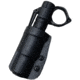 Zero9 Holsters Bezel Down Flashlight Case, Molle Loks, Plain, Black, Z9S-Z9-4032-BLK-MLK