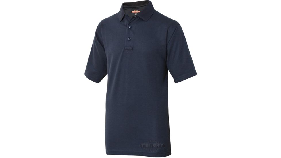 24 7 Series 4331009 Mens Short Sleeve Polo Shirt Navy