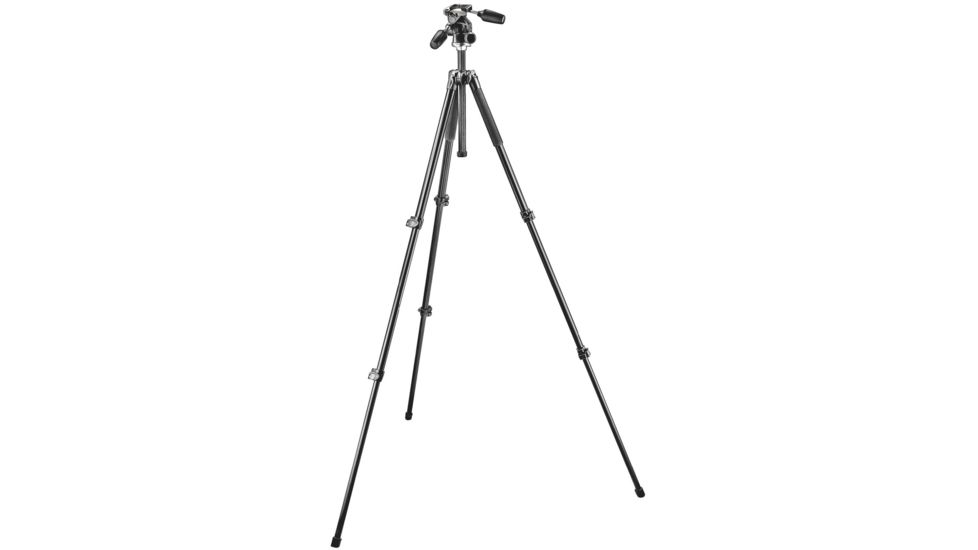 Manfrotto 294 Aluminum 3 Section Tripod w/3 Way Head MKManfrotto 294A3-D3RC2