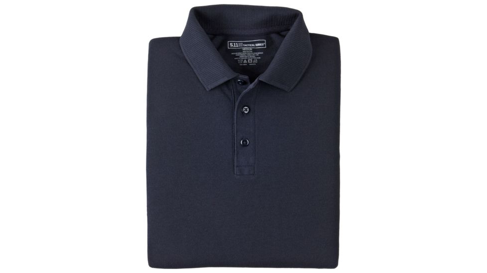 5.11 Tactical Professional Long Sleeve Polo - Men's, 3XL, Regular, Dark Navy, 42056-724-3XL